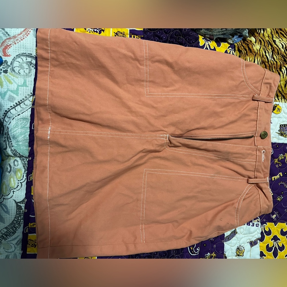 Knee length skirt
